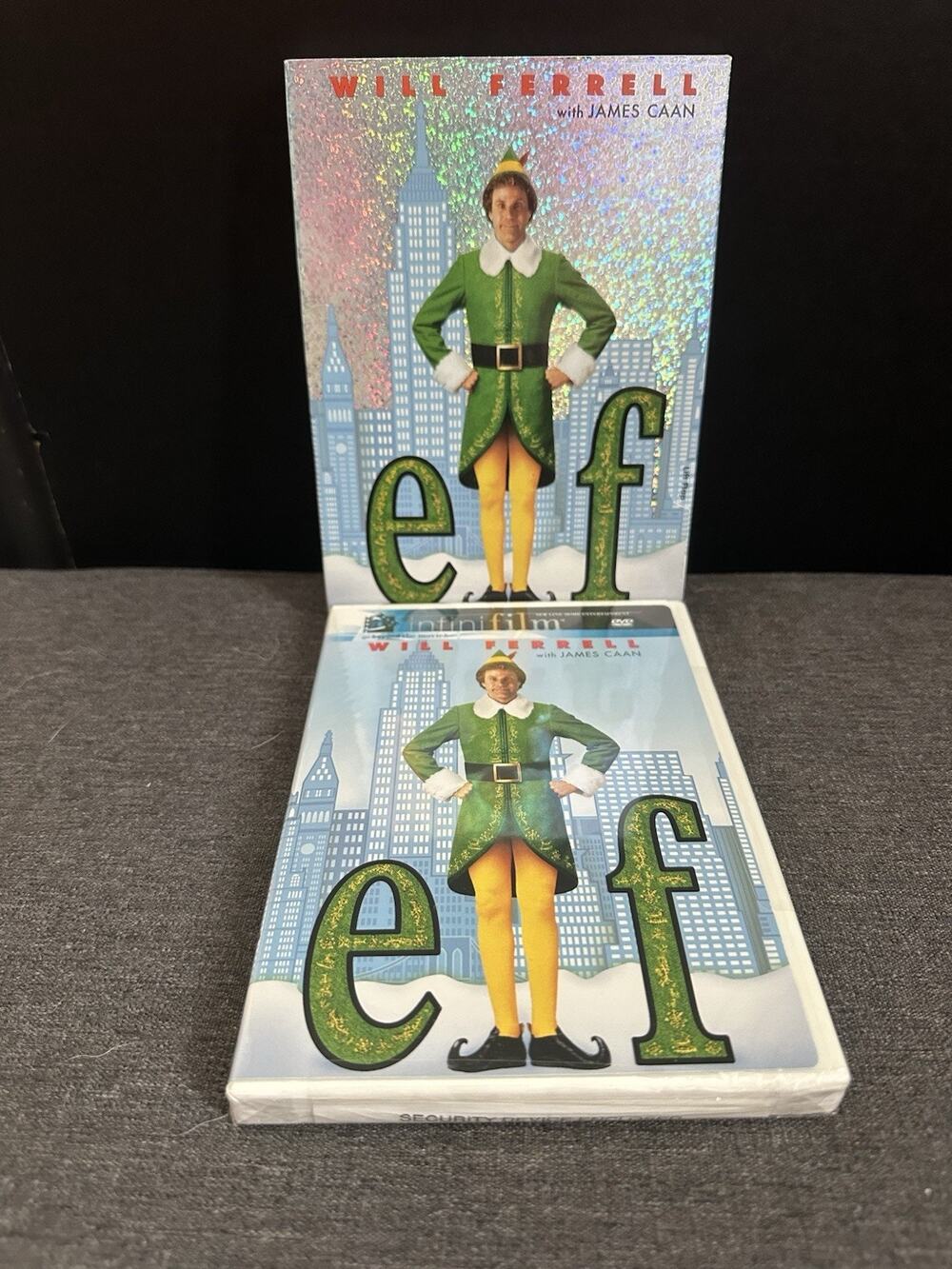 Elf DVD 2003 Will Ferrell James Caan 2-Disc Infinifilm NEW SEALED Christmas